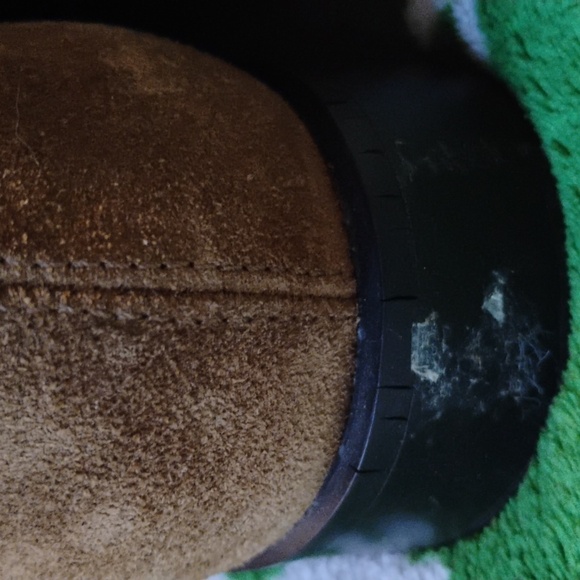 Brown Suede Fur-Lined Boots - Picture 5 of 8